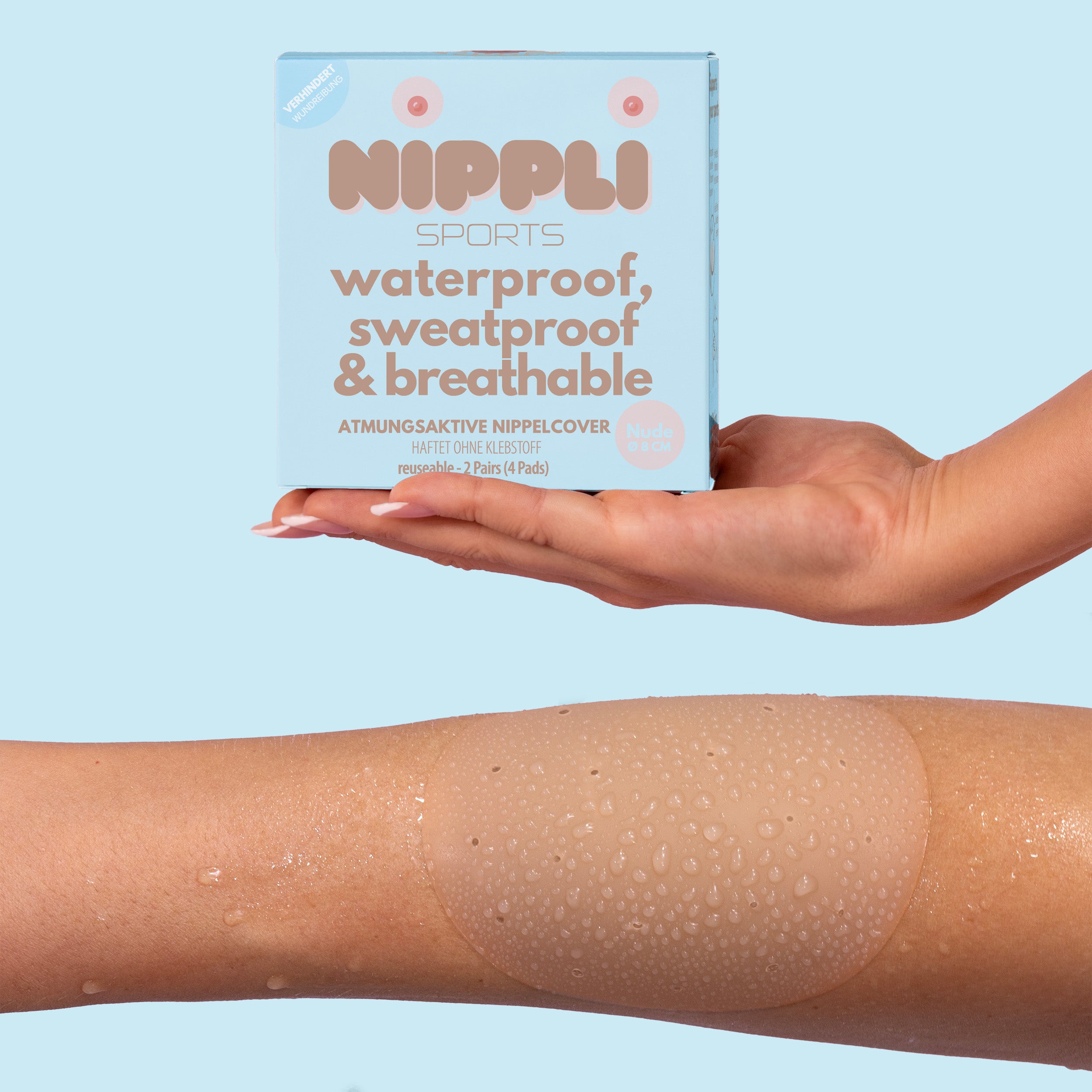 Breathable Nipple Covers (2 Pairs) – 4 Pieces
