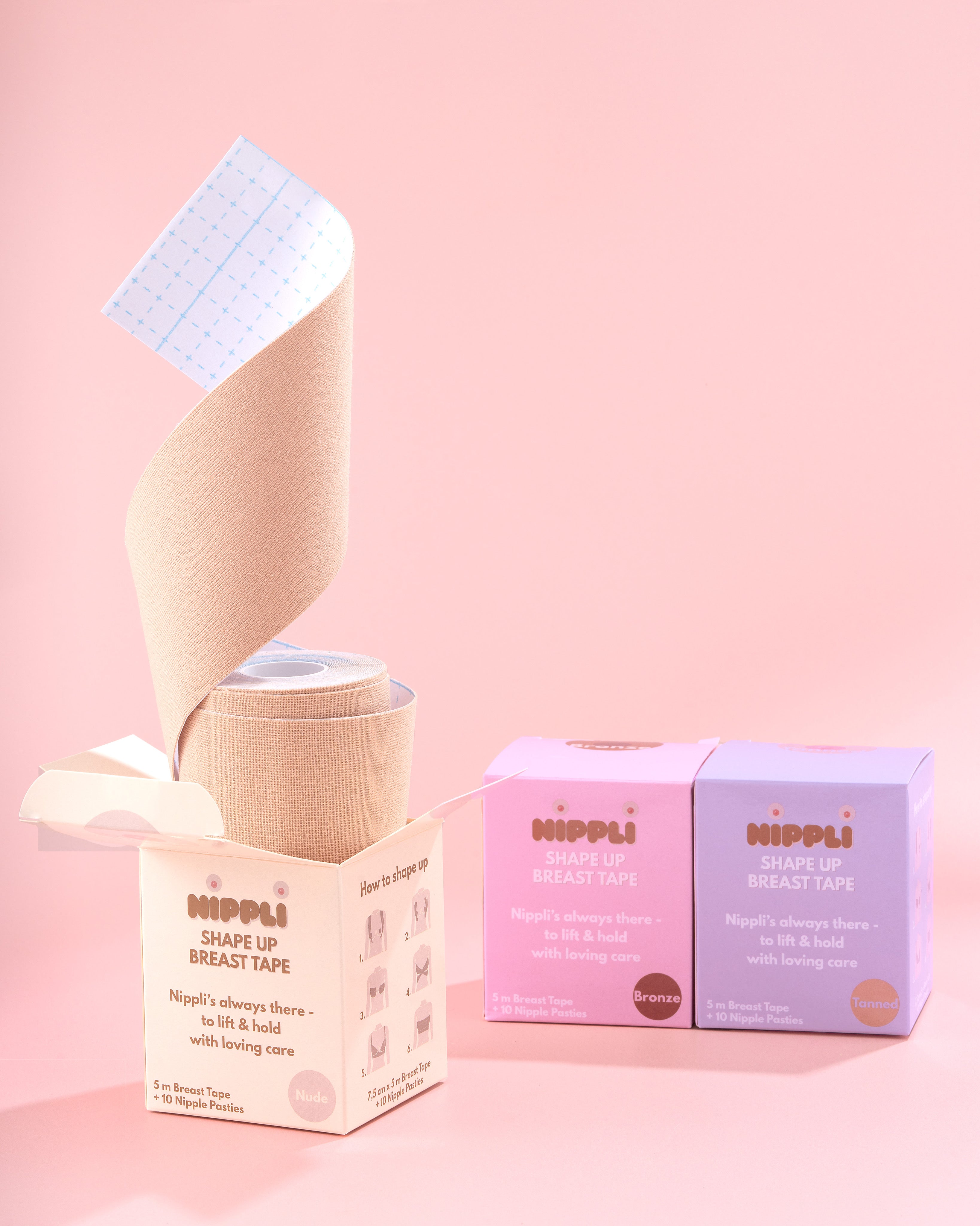 Shape Up Breast Tape NUDE