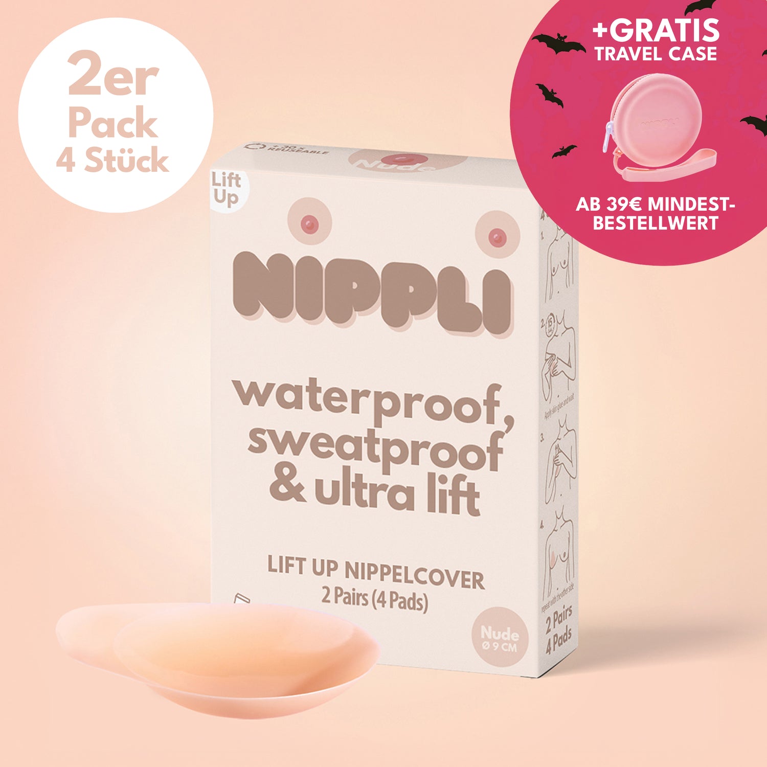 Lift Up Nippelcover 2 Paar, 4St.
