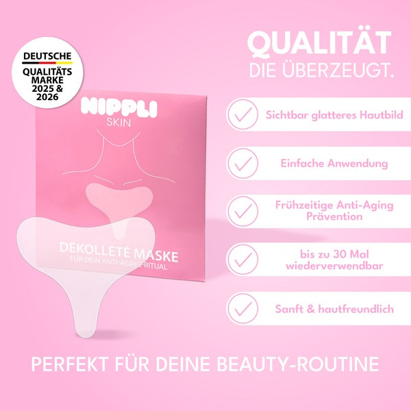 Dekolleté Anti-Falten Maske
