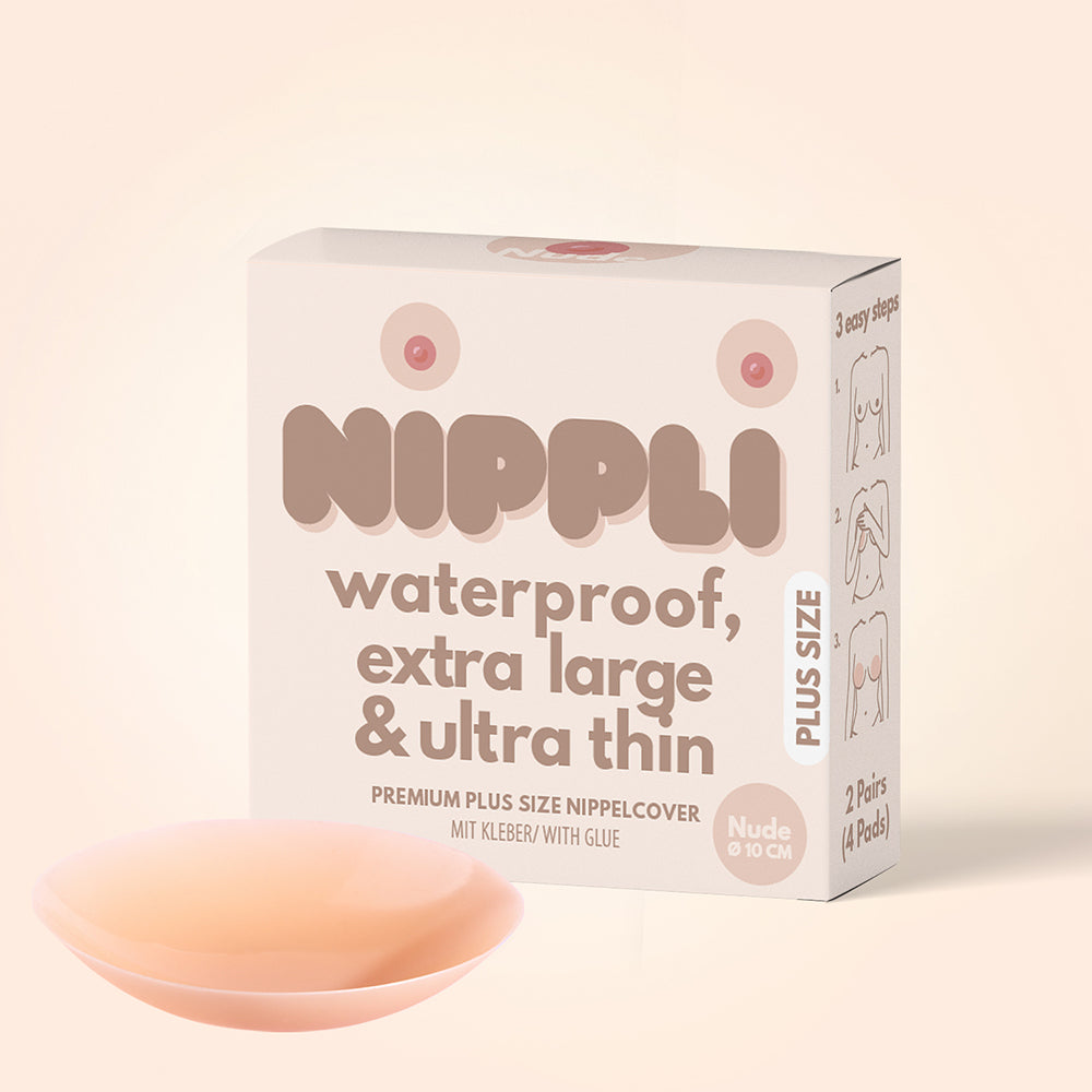 Doppel Pack Plus Size Nippelcover COLOR NUDE (2 Paar) 4 St.