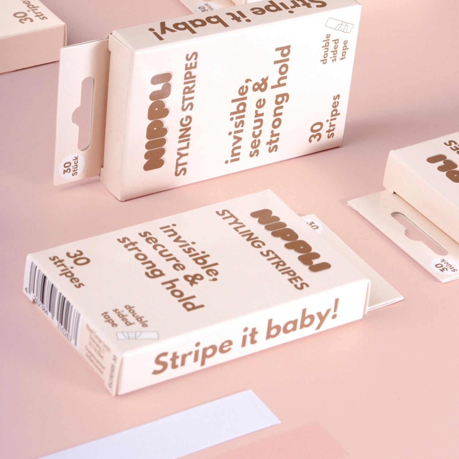 Nippli Styling Stripes, 30 pieces