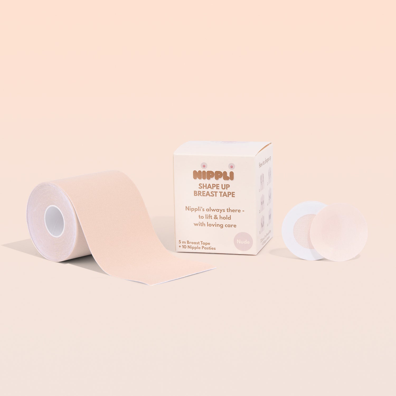 Shape Up Breast Tape NUDE