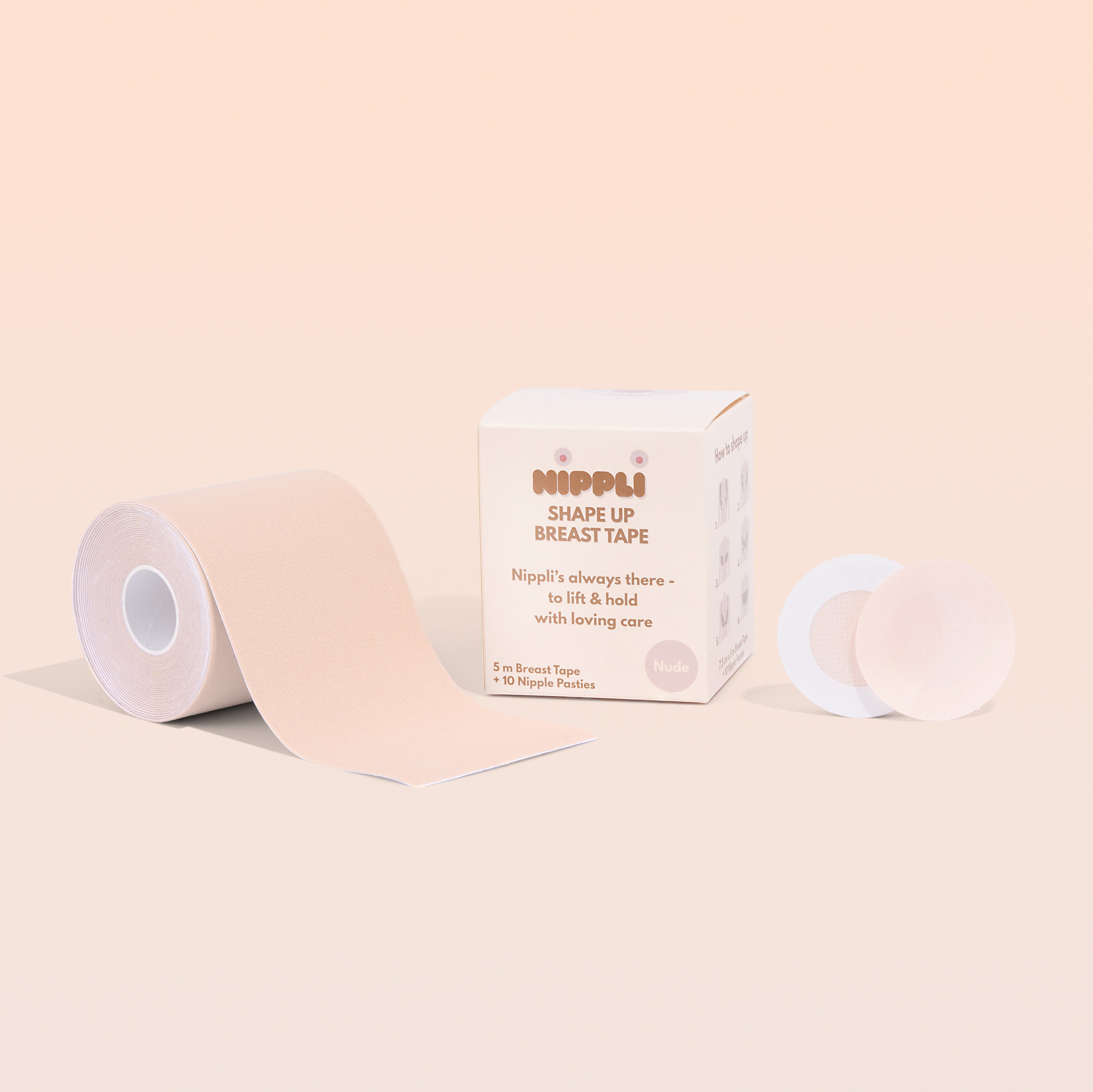 Shape Up Breast Tape NUDE