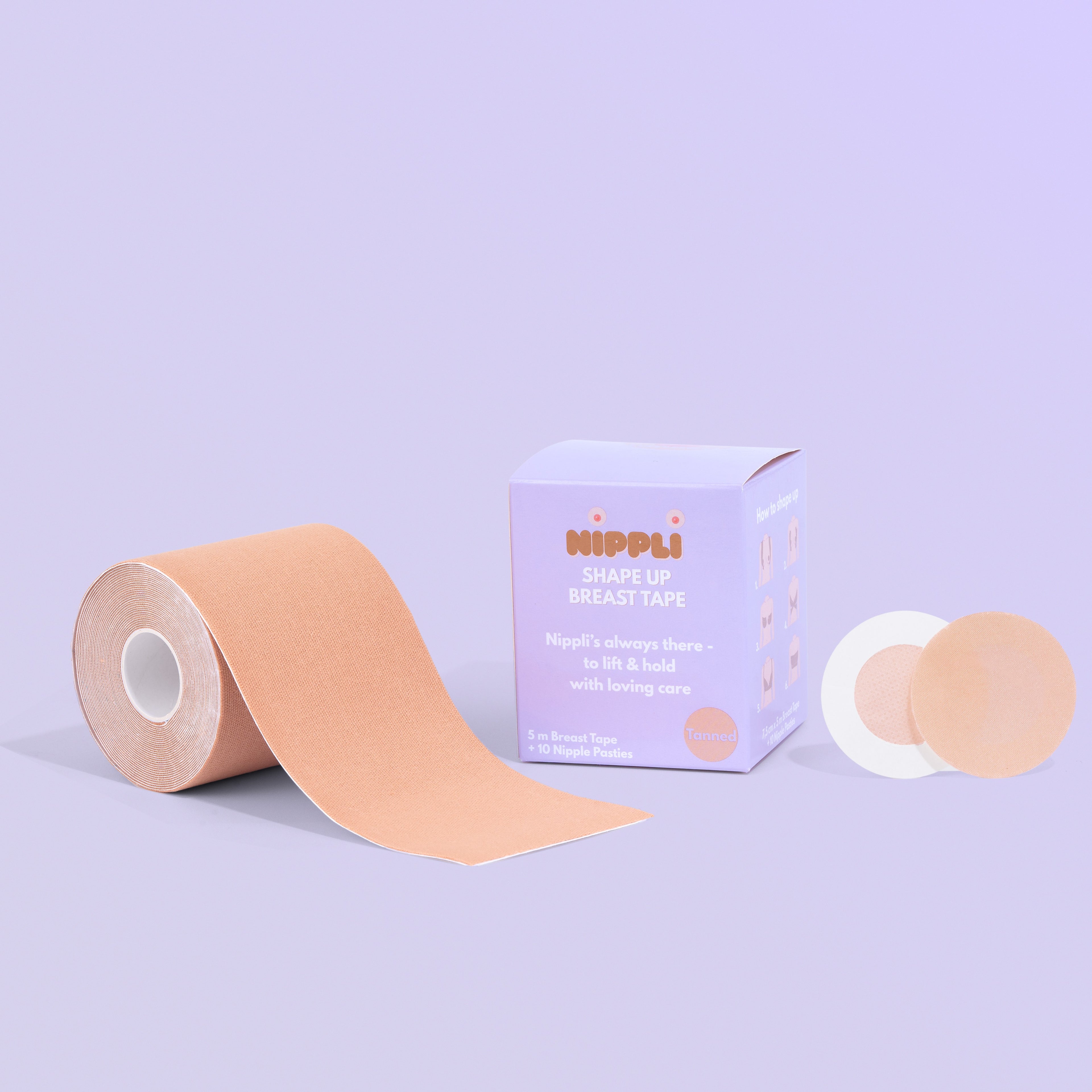 Shape Up Breast Tape TANNED