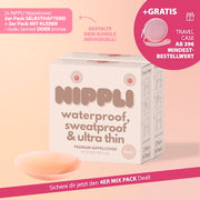4er Mix Pack Nippelcover selbsthaftend + mit Kleber