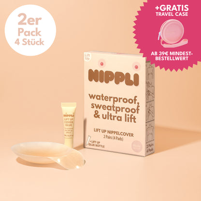 Lift Up nipple covers 2 pairs, 4 pieces.