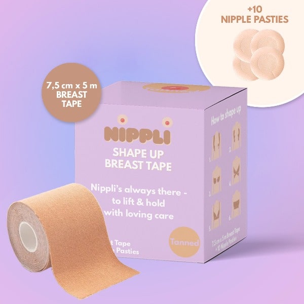 Nippli Boobtape ☀️ Perfekter Halt für den ganzen Tag –
