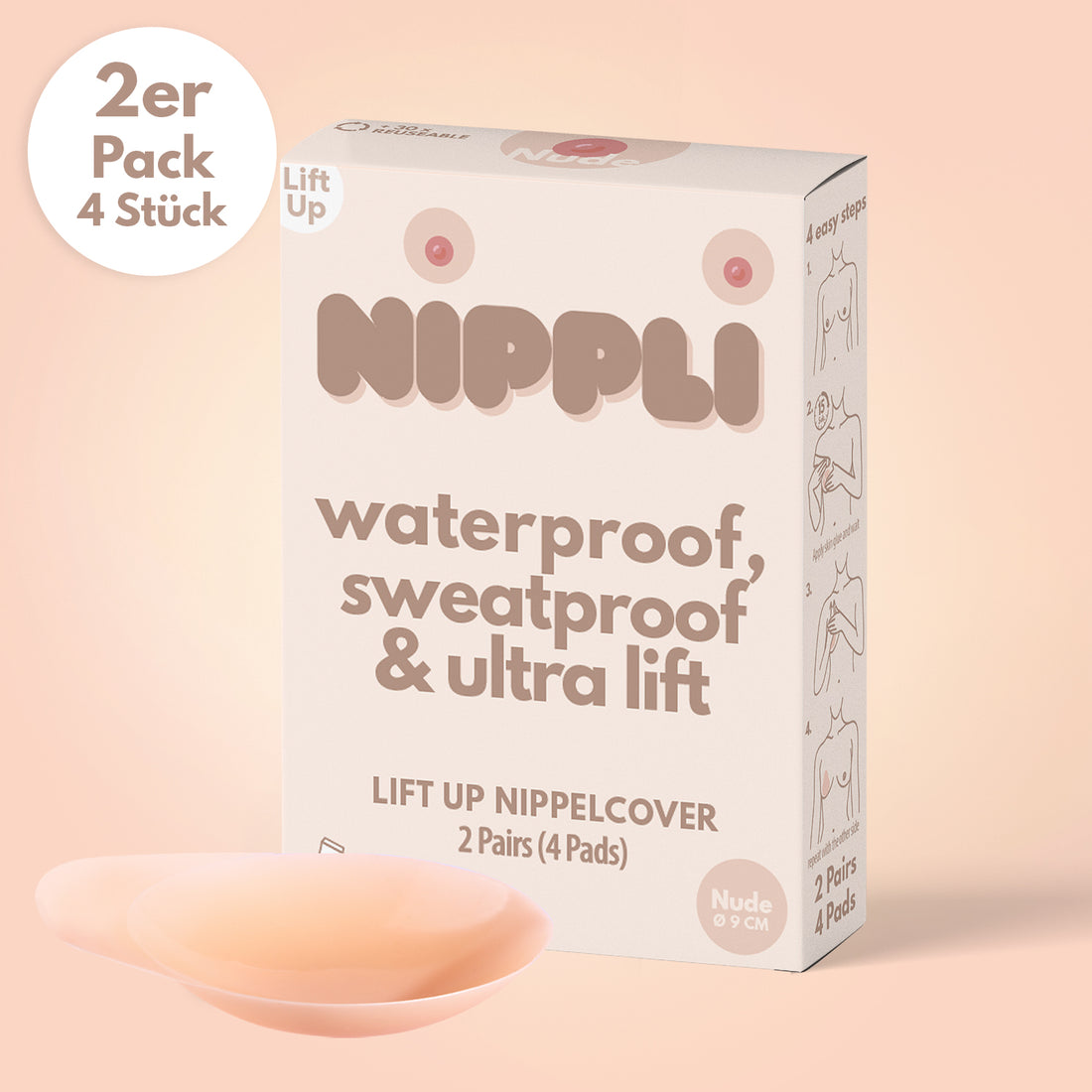 Lift Up Nippelcover 2 Paar, 4St.