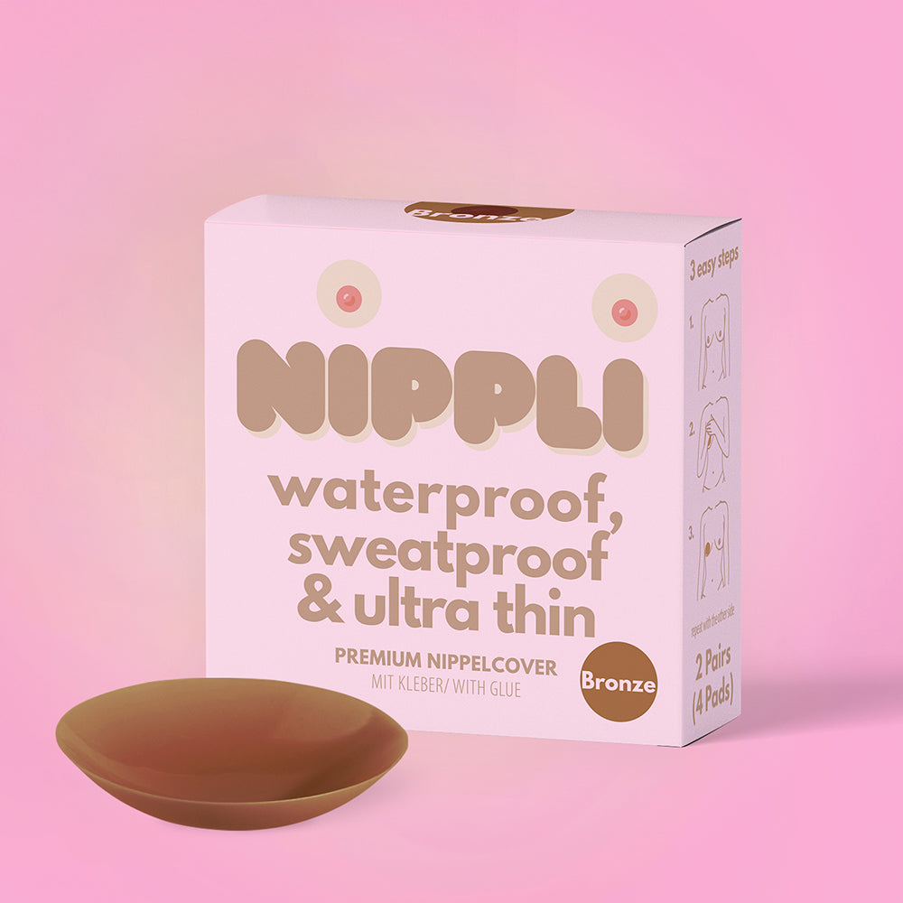 Doppel Pack Nippelcover COLOR BRONZE (2 Paar) 4 St.