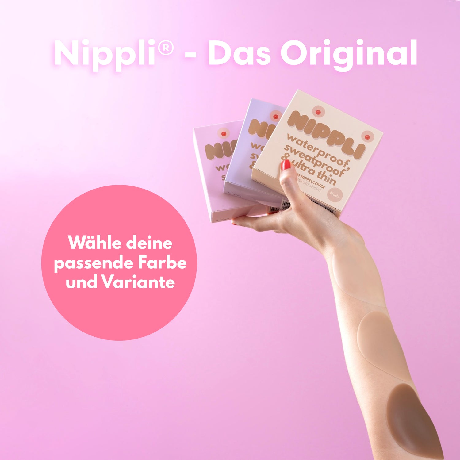 Doppel Pack Nippelcover COLOR NUDE (2 Paar) 4 St.