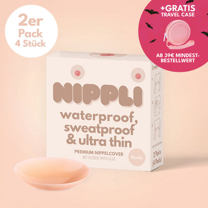 Doppel Pack Nippelcover COLOR NUDE (2 Paar) 4 St.
