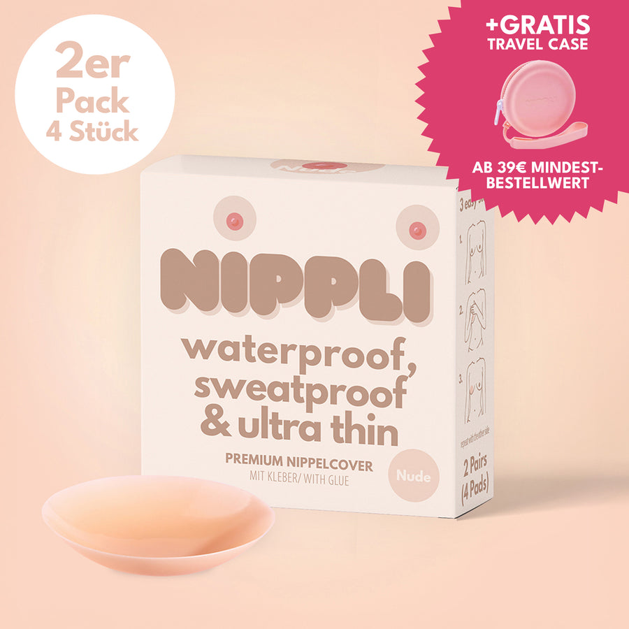 Doppel Pack Nippelcover COLOR NUDE (2 Paar) 4 St.