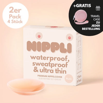 Doppel Pack Nippelcover COLOR NUDE (2 Paar) 4 St.