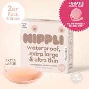 Doppel Pack Plus Size Nippelcover COLOR NUDE (2 Paar) 4 St.