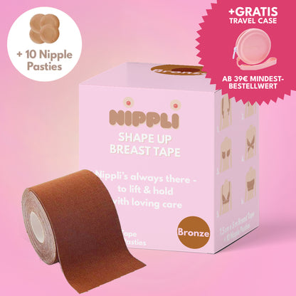 Shape Up Breast Tape BRONZE