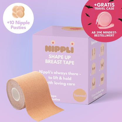 Shape Up Breast Tape TANNED